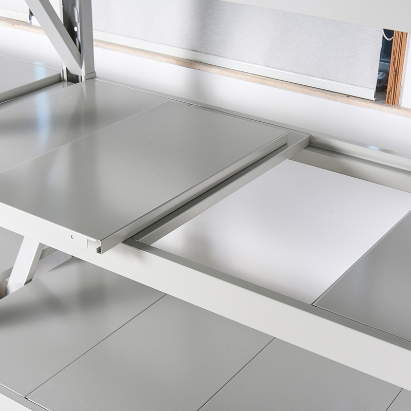 スーパーマーケットやドラッグストアの倉庫用のヘビーデューティー調整可能な柔軟なスチールシェルフ